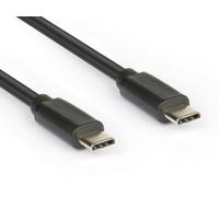 Hamlet Câble USB C vers USB C 1m 65W Noir XCUC-UC-MM10 - USB 2.0 pour ordinateur