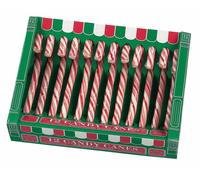 HAMLET-Cannes à sucre de Noël coloris blanc et rouge Hamlet - boîte de 12 (170 g)