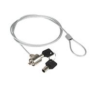 Hamlet Câble antivol XNBLOCK150K Argent 1,5 m avec clé