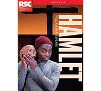 Hamlet. Essiedu, Griffiths, Royal Shakespeare Company, Godwin
