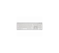 Hamlet Extended Bluetooth Keyboard Aluminium Layout Italian Silent Keys