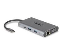 Hamlet HDKC-PD400V station d'accueil Avec fil USB 3.2 Gen 1 (3.1 Gen 1) Type-C Gris