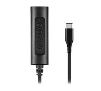 Hamlet HHEADA-UC changeur de genre de câble USB-C 3.5mm Noir