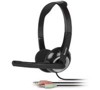 Hamlet HHEADMJK casque Avec fil Arceau Bureau/Centre d'appels Noir