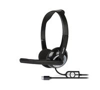 Hamlet HHEADMUS-C écouteur/casque Avec fil Arceau Appels/Musique USB Type-C Noir