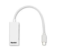 Hamlet HNU3GIGATC Adaptateur Ethernet USB-C Gigabit 1000 Mbit/s Adaptateur réseau
