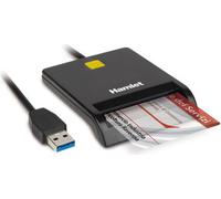 Hamlet HUSCR-ACY Lecteur de cartes à puce USB 3.0 à double interfa EMV Noir