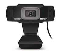 Hamlet Webcam HWCAM1080 2 MP 1920 x 1080 pixels USB 2.0 Noir