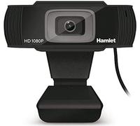 Hamlet HWCAM1080 Webcam USB Full HD avec microphone intégré Noir