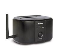 Hamlet HXDDWIFI Boîtier de Disque Dur Externe 2,5/3,5" Noir Disque Dur SSD 2,5/3.5", SATA, Série ATA II, Série ATA III, 4 to, 3.0 (3.1 Gen 1), USB Type B, Femelle