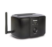 Hamlet HXDDWIFI Station d'accueil de disques de stockage Noir