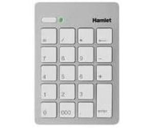 HAMLET Keyboard Wired Keypad Usb Silver White Informatics