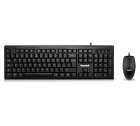 Hamlet KU200 clavier Souris incluse Maison USB Italien Noir