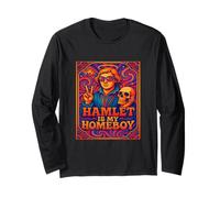 Hamlet My Home Boy Shakespeare Slogan Humoristique Meme Manche Longue