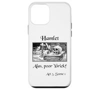 Hamlet Shakespeare joue Hamlet Quote, hélas pauvre Yorick ! Coque pour iPhone 12 mini