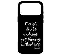 Hamlet Shakespeare MÉTHODE dans IL Citation Coque pour iPhone 17 Pro Max