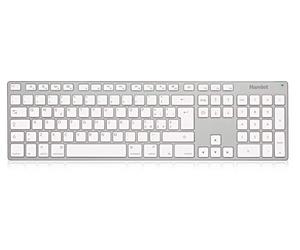 Hamlet Silver Board Clavier étendu en Aluminium Compatible Apple (USB)