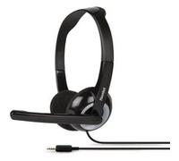 Hamlet Smart Casque Avec fil Arceau Bureau/Centre d'appels Noir, Argent