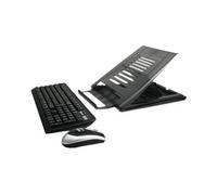 Hamlet Tiramisu Wireless Kit XTMS100KMW - Ensemble clavier et souris - sans fil