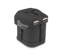 Hamlet Traver Adapter adattatore universale da viaggio per prese elettriche più caricatore usb