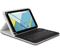 Hamlet Universal 10.1" Case with Removable Bluetooth Keyboard for Tablet XPADCV101KBT2