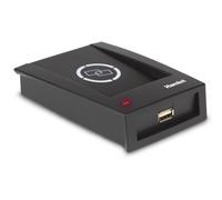 Hamlet USB Contactless RFID Reader HURTAG1356 13.56 MHz Black - Distance 8 cm