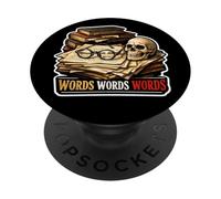 Hamlet Words Shakespeare Citation Drame Tragédie Play PopSockets PopGrip Adhésif