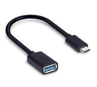 Hamlet XADTC-U2A-MF02 câble USB USB 3.2 Gen 1 (3.1 Gen 1) 0,2 m USB A USB C Noir