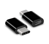 Hamlet XADTC-UM-MF changeur de genre de câble USB-C Micro USB Noir