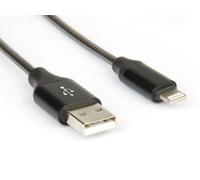 Hamlet XCU2A-LGT-MM15 câble électrique Noir 1,5 m USB A