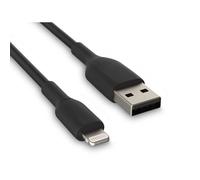 Hamlet XCU2A-LGT200 câble Lightning 2 m Noir