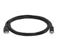 XCU2AM-BM18 câble USB USB 2.0 1,8 m USB A USB B Noir