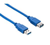 Hamlet XCU3A-MF18 câble USB USB 3.2 Gen 1 (3.1 Gen 1) 1,8 m USB A Bleu