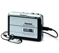 Hamlet Lecteur/enregistreur de cassettes XDVDMAG 3,5 mm Noir/Argent AA alcaline
