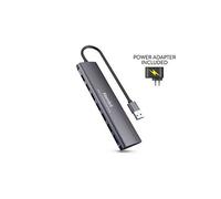 Hamlet XHUB-07A3P hub & concentrateur USB 3.2 Gen 1 (3.1 Gen 1) Type-A 5000 Mbit/s Noir