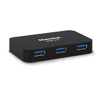 Hamlet XHUB430BK hub & concentrateur USB 3.2 Gen 1 (3.1 Gen 1) Micro-B 5000 Mbit/s