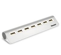 Hamlet Concentrateur USB 2.0 XHUB7020AL 7 ports 480 Mbit/s Aluminium
