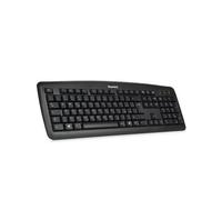 Hamlet XKKITA2-U4W-BK - Clavier - USB - US avec le symbole de l'euro - noir