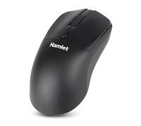Hamlet XMICEBTW-RB souris Maison Ambidextre RF sans fil + Bluetooth Optique 1600 DPI