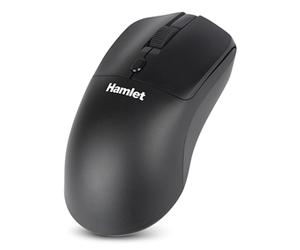 Hamlet XMICEBTW-RB souris Maison Ambidextre RF sans fil + Bluetooth Optique 1600 DPI