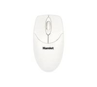 Hamlet XMICEU2WH-OEM souris Universel Ambidextre USB Type-A Optique 1000 DPI