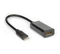 Hamlet XVAUC-DP4K câble vidéo et adaptateur USB Type-C DisplayPort Noir G