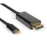 Hamlet XVAUC-DP4K20 câble vidéo et adaptateur 2 m USB Type-C DisplayPort Noir