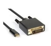 Hamlet XVAUC-DV4K20 câble vidéo et adaptateur 2 m USB Type-C DVI Noir G