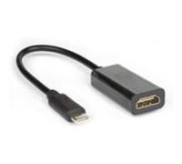 Hamlet XVAUC-HDM4K câble vidéo et adaptateur USB Type-C HDMI Type A (Standard) Noir