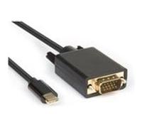 Hamlet XVAUC-VGA20 câble vidéo et adaptateur 2 m USB Type-C VGA (D-Sub) Noir G