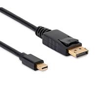Hamlet XVCMDP-DP180 câble DisplayPort 1,8 m Mini DisplayPort Noir