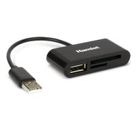 Hamlet XZR101UA lecteur de carte mémoire USB 2.0 Noir