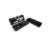 HAMMANN Set de manucure en cuir (noir, 5 pièces)