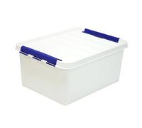 Hammarplast 3191010 Robust 15 Clipbox Smart Store Boîte de Rangement avec Couvercle clipé Blanc 40 x 30 x 19 cm 14 l